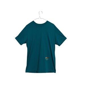 Nike Trail Dri-FIT T-Shirt Men’s Medium Teal Graphic Running Hiking Performance
